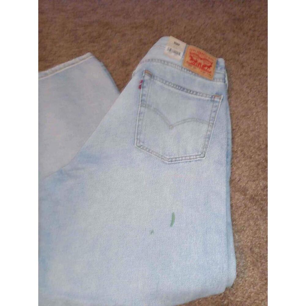 NEW MENS 550 LEVIS '92 BLUE JEANS RELAXED TAPERED SIZ 36 X 32 A3418002